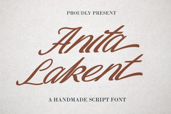 Anita Lakent: A Script Handwritten Font for Thoughtful Editorial Design