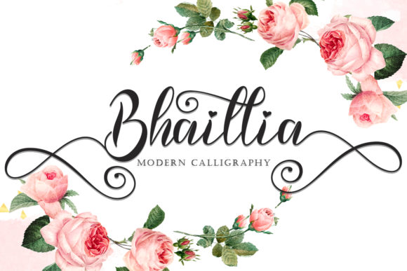 Bhaillia Font for Elegant, Handwritten Brand Identity