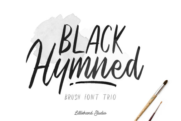Black Hymned: A Script Handwritten Font That Makes Campaign Text Instantly Memorable