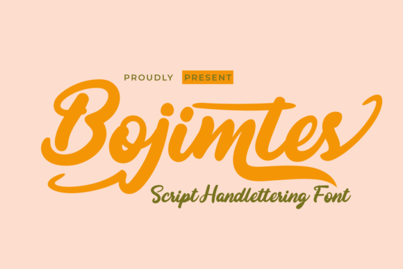 Bojimtes: A Bold Handwritten Font for Real Branding
