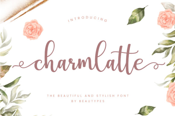 Charmlatte: A Sweet Romantic Handwritten Font for Dreamy Campaigns