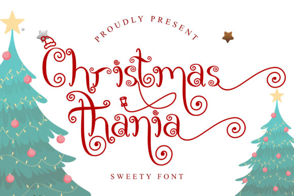 Christmas Thania: A Friendly, Elegant Script Handwritten Font for Holiday Branding