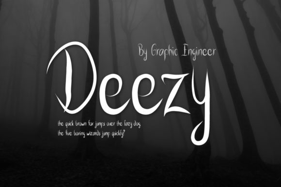 Deezy: A Sweet Modern Handwritten Font for Branding