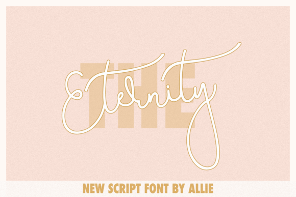 Eternity Script Handwritten Font for Elegant Branding