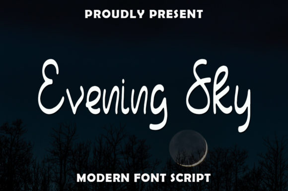 Evening Sky Font for Elegant Branding