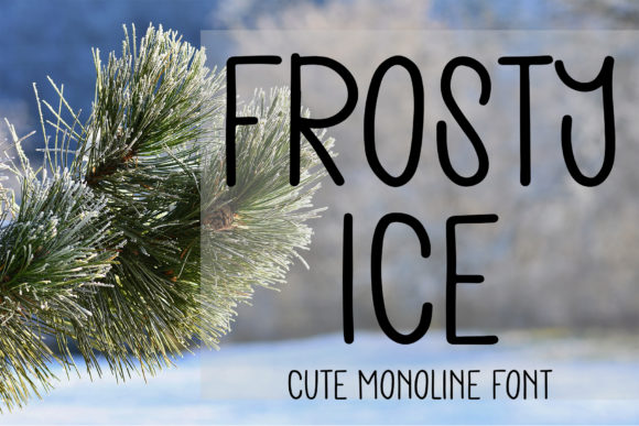 Frosty Ice: A Thin Tall Script Handwritten Font for Editorial Design