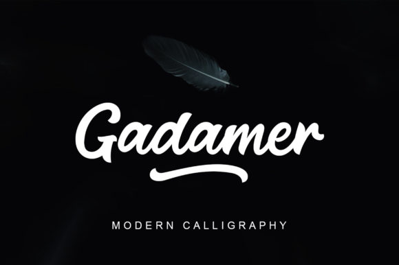 Gadamer Script Handwritten Font for Digital Branding