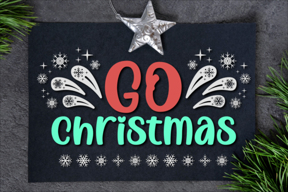 Go Christmas Font for Business Branding