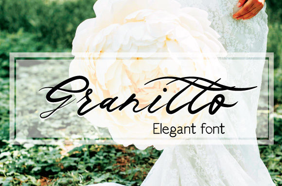 Granitto: An Elegant Script Handwritten Font for Editorial Design