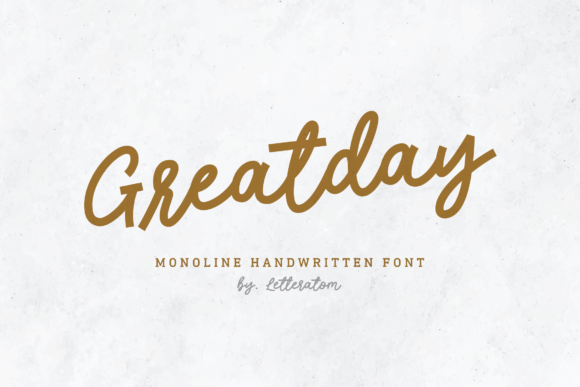 Greatday: A Cute and Natural Handwritten Font for Scroll-Stopping Brand Content