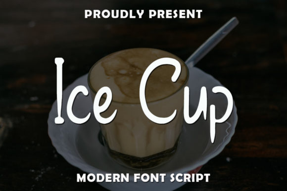 Ice Cup: A Sweet and Clean Handwritten Font for Crafty Campaigns