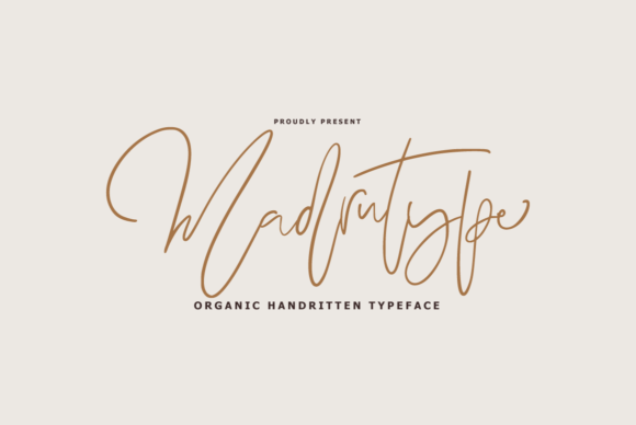 Madrutype: A Relaxed Script Handwritten Font for Scroll-Stopping Brand Content