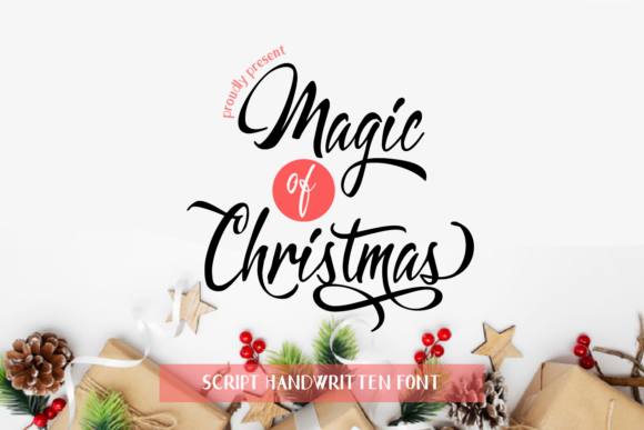 Magic of Christmas Font for Elegant Holiday Branding