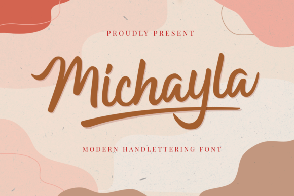 Michayla Script Handwritten Font for Makers