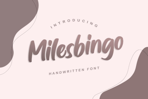 Milesbingo Font for Modern Web Design Projects