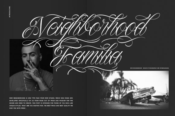 Neighborhood: A Sweet Handwritten Font for Brand Warmth