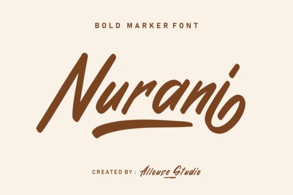 Nurani Font for Creative Makers