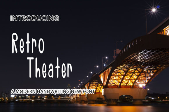 Retro Theater: A Cute and Casual Handwritten Font for Campaigns