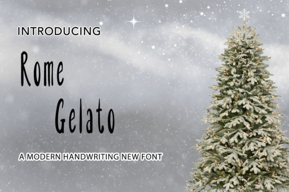 Rome Gelato: A Cute and Casual Handwritten Font for Social-First Campaigns