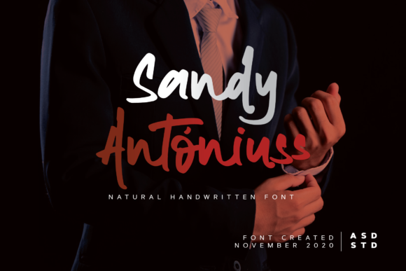 Sandy Antoniuss Font for Warm, Handcrafted Branding