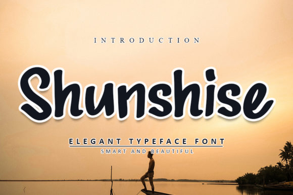 Shunshise: A Modern Handwritten Font for Editorial Design