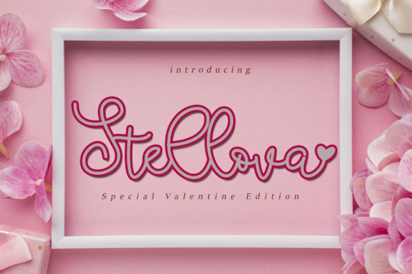 Stellova: A Sweet, Playful Script Handwritten Font for Branding