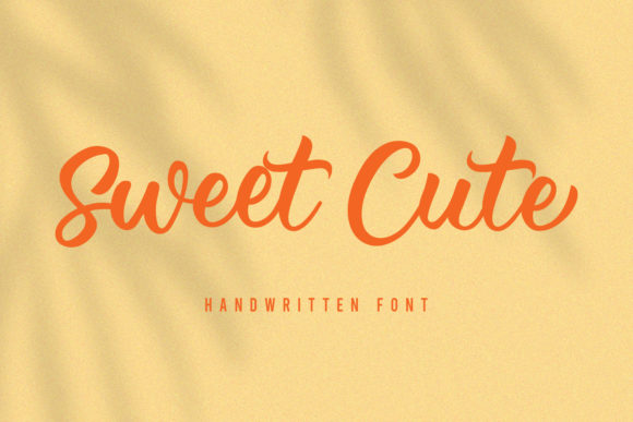Sweet Cute: A Delicate Handwritten Font for Editorial Warmth