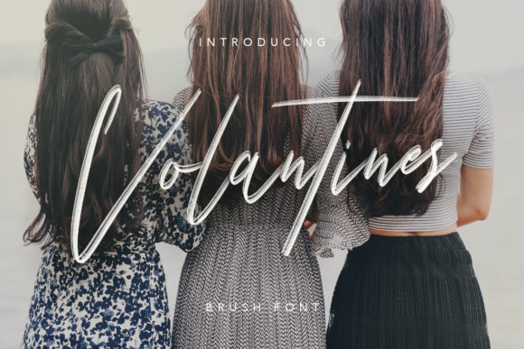 Volantines: A Simple, Beautiful Handwritten Font for Small Business Branding