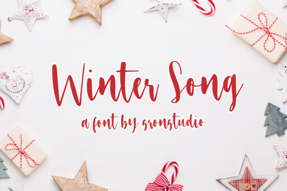 Winter Song: A Romantic Script Handwritten Font for Warm Branding